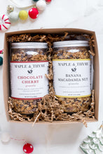 Load image into Gallery viewer, Granola Gift Box – Two Large Jars, Your Choice