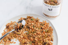 Load image into Gallery viewer, lemon granola with spoon and jar