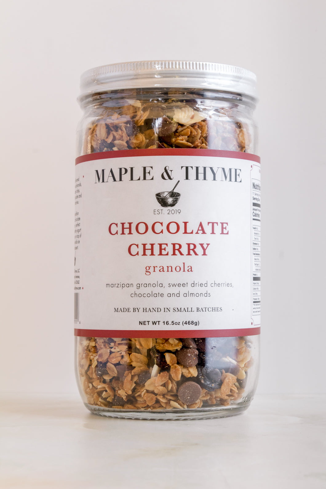 Chocolate Cherry - 16.5 Ounce Mason Jar